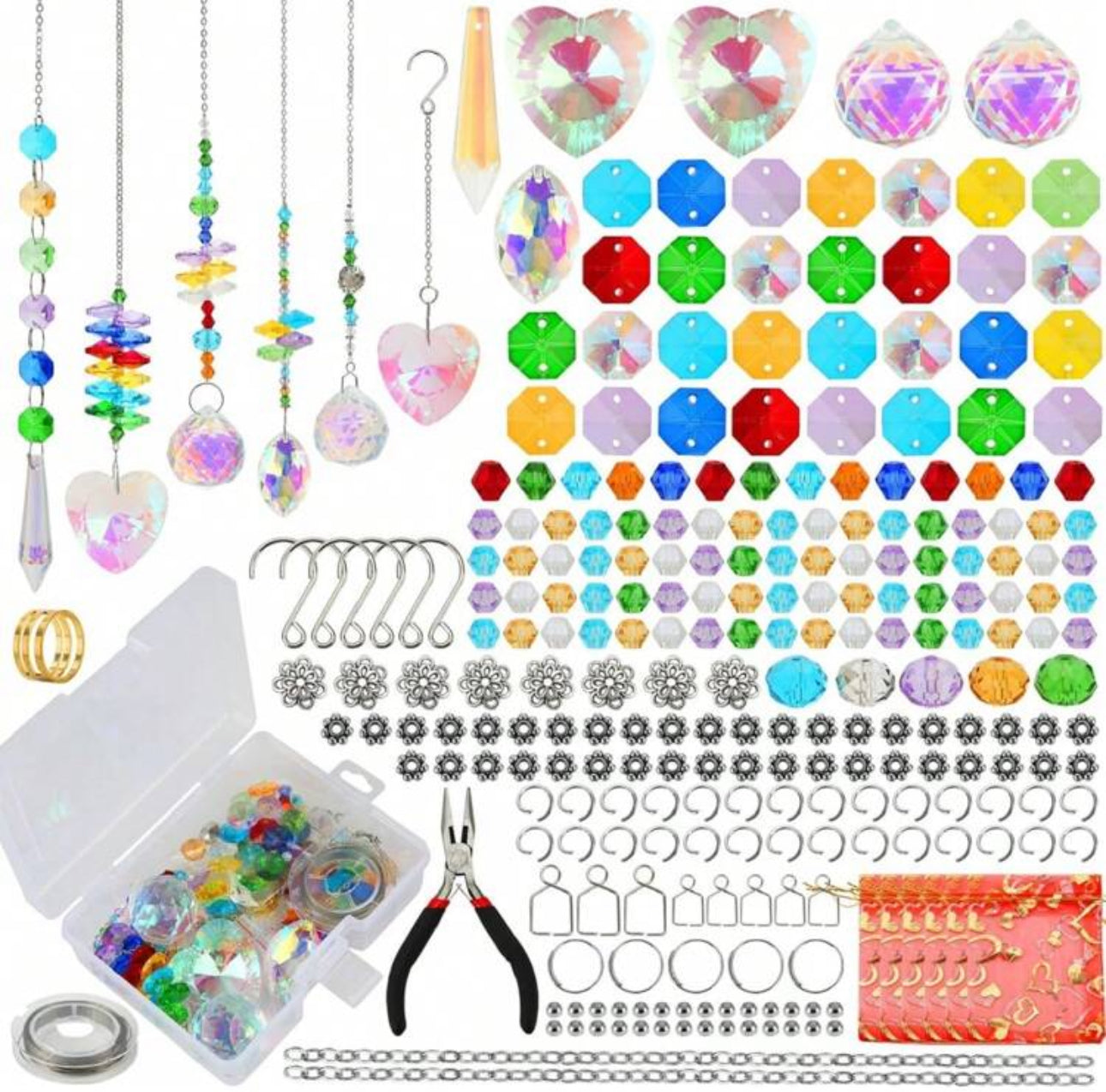 460 Pieces DIY Sun Catcher Kit