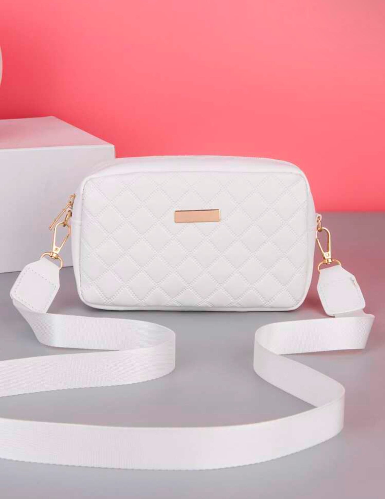 Quilted Crossbody Shoulder Bag