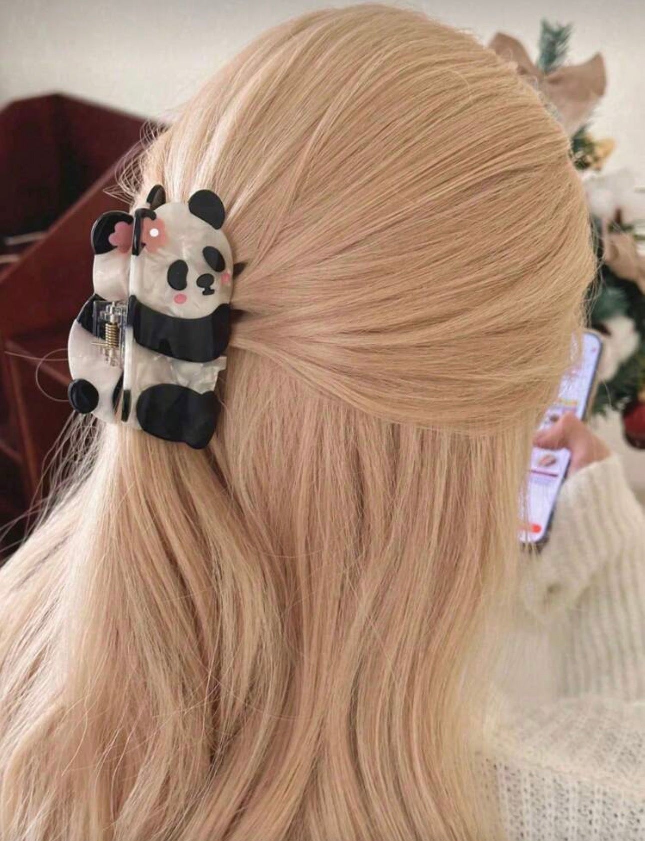 Panda Hair Clip