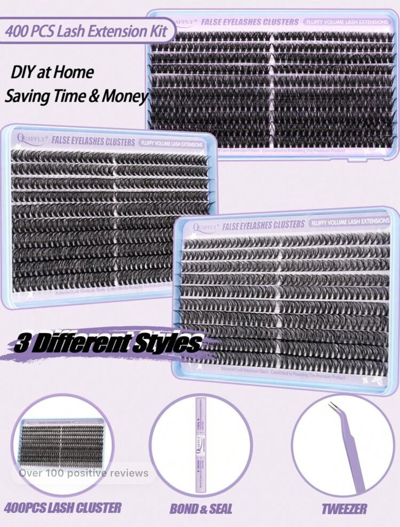 Fluffy Cluster Lash Set