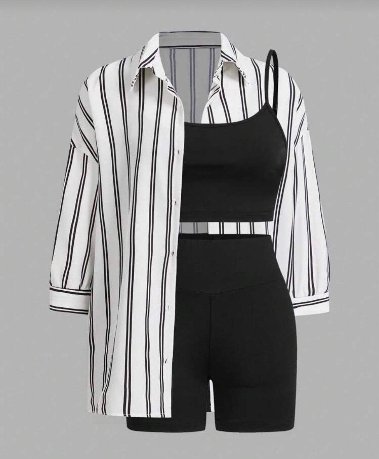 Women's 3-Piece Monochrome Se