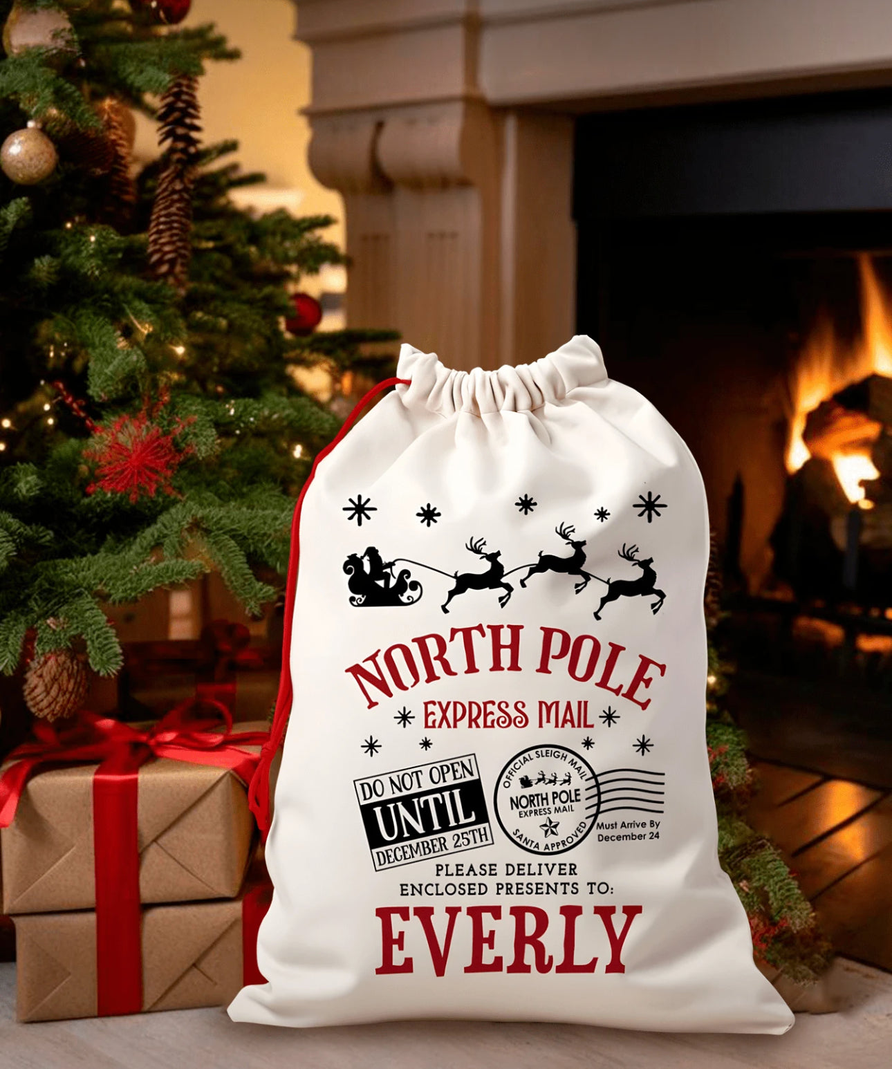 Personalised Christmas Sack