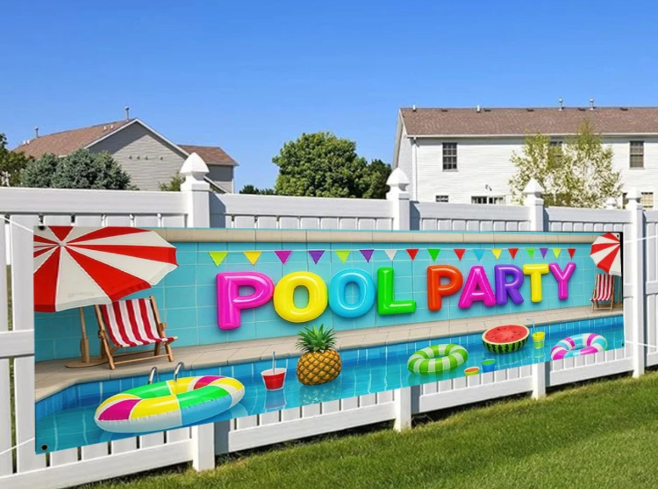 Pool Party Banner