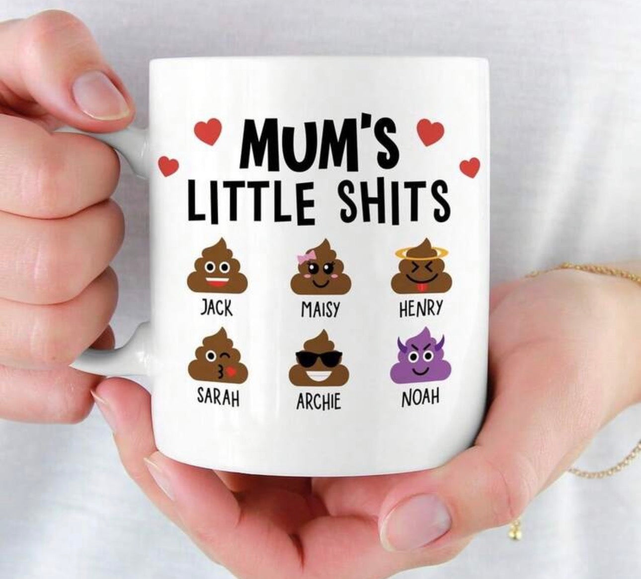 Mums Little Shits Mug