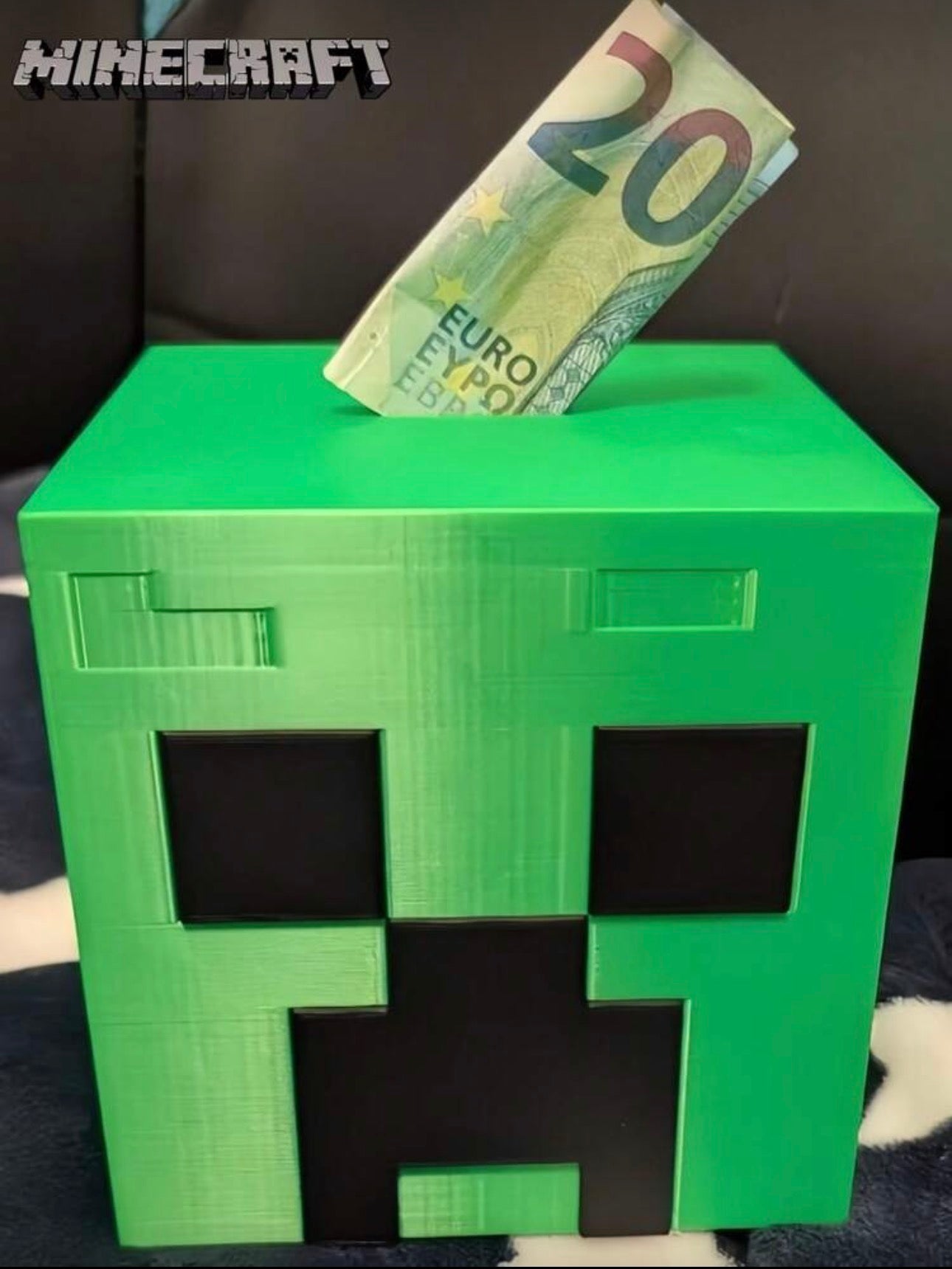 Minecraft Creeper Money Box