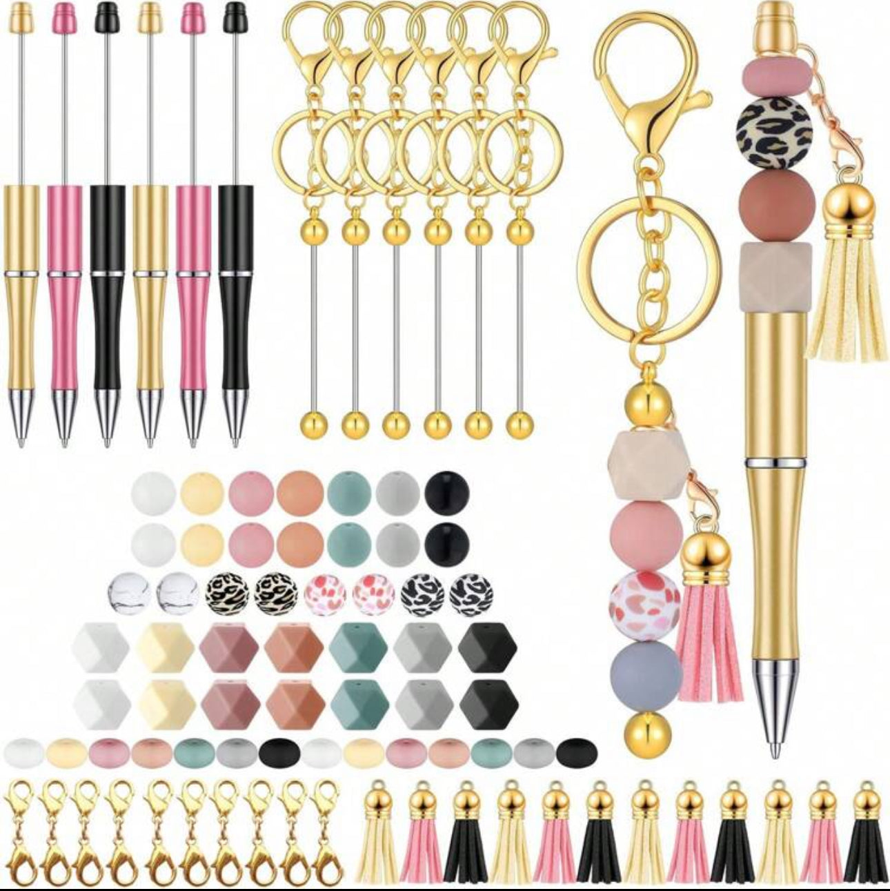 49 Piece Keychain Pen Kit