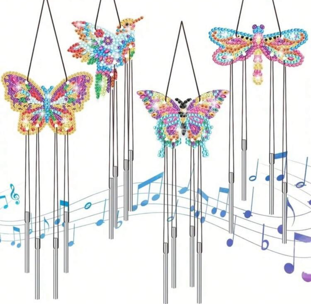 Diamond Painting Wind Chime Kit