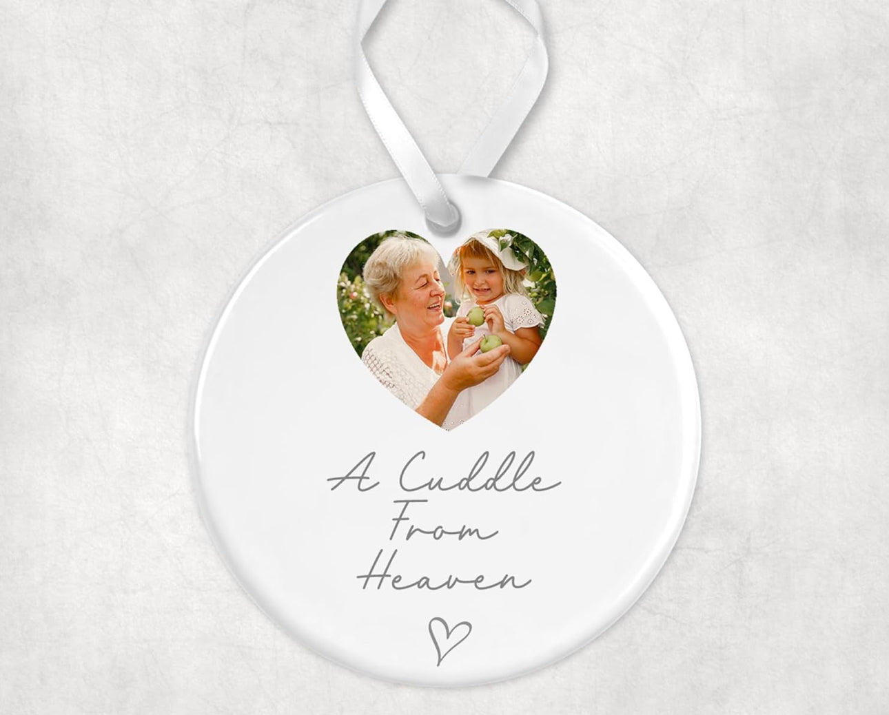 Hug From Heaven Bear and Ceramic Keepsake