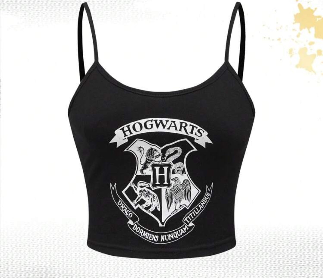Hogwarts Cropped Tee