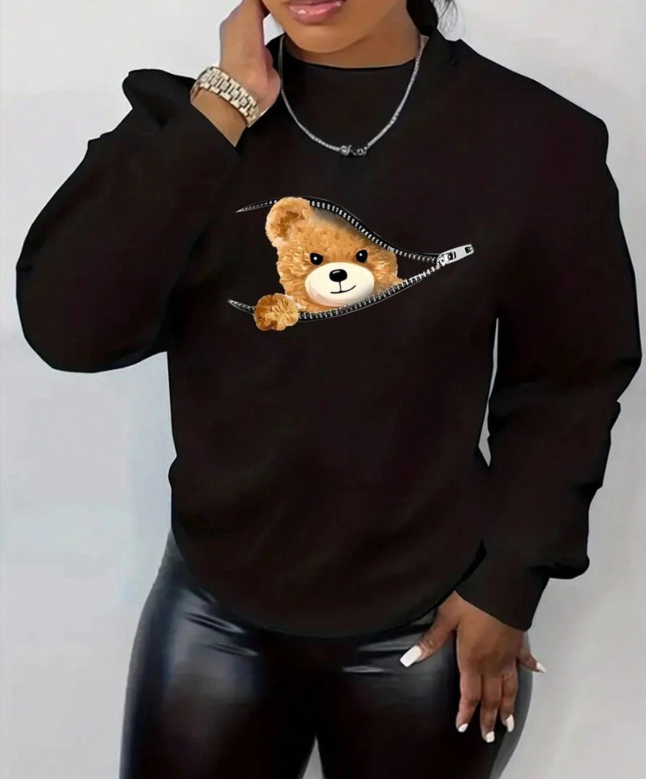 Teddy Zipper Jumper