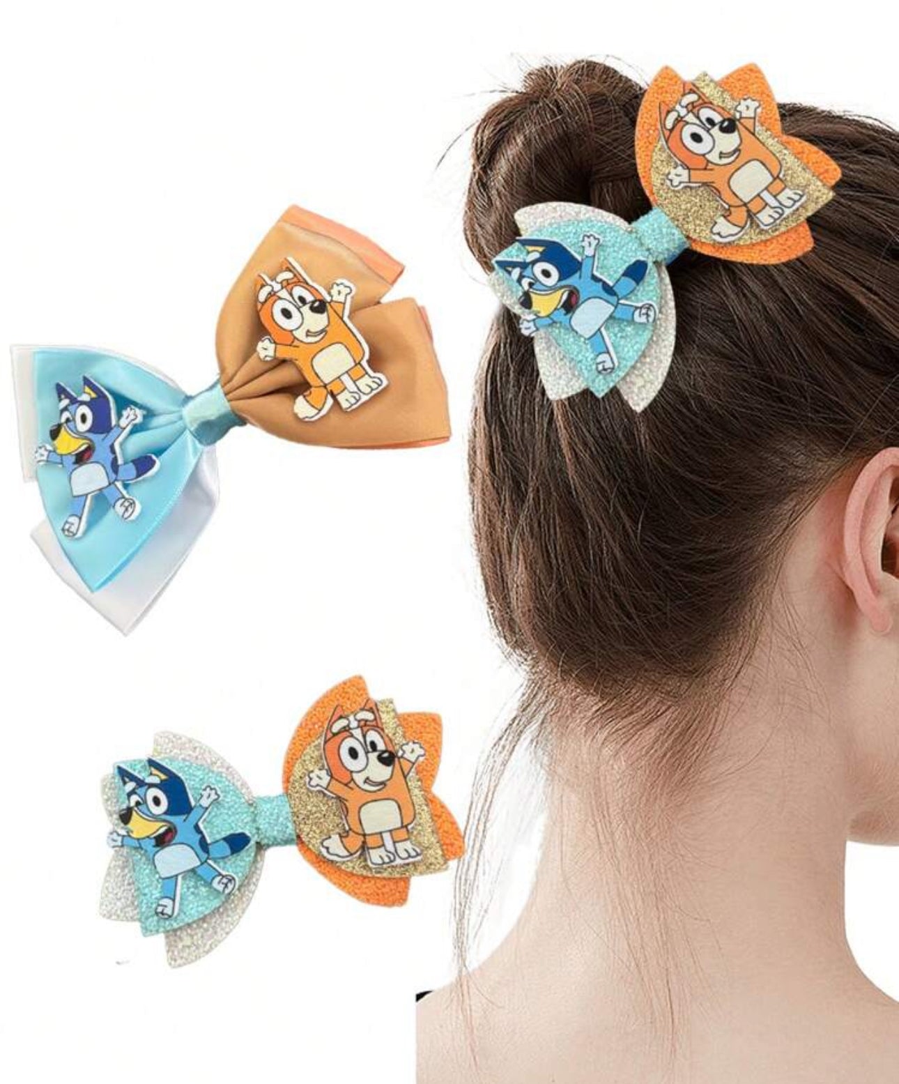 Bluey Hair Bows