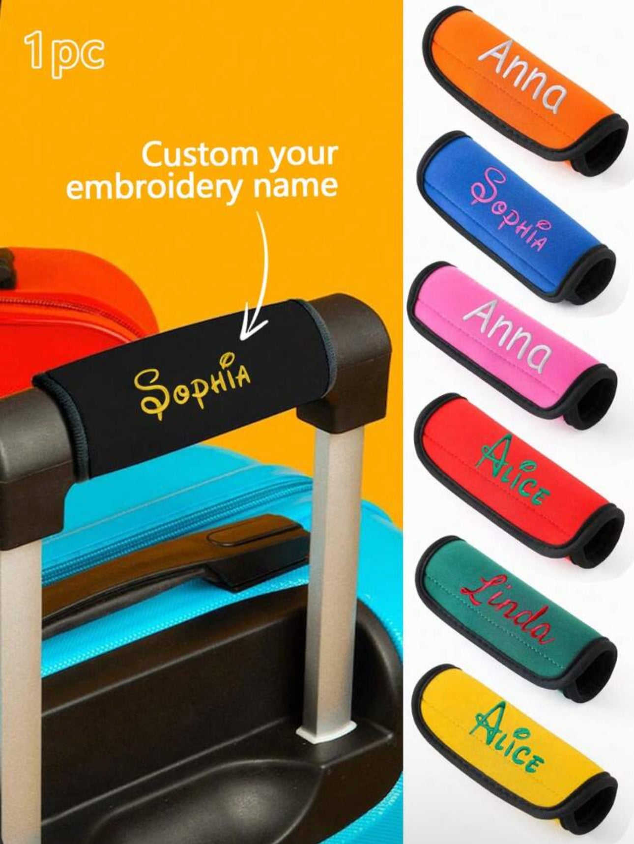 Personalised Luggage Hand Wrap