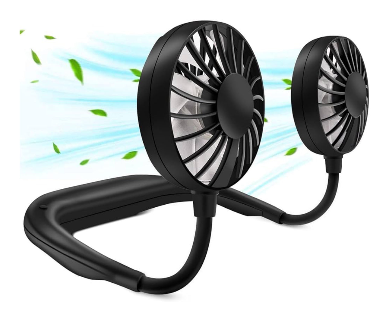 Portable Rechargeable Neck Fan