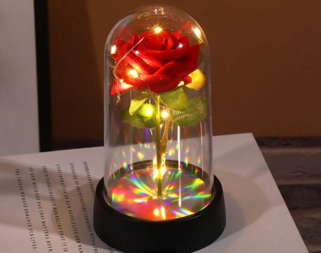 Preserved Rose LED Light