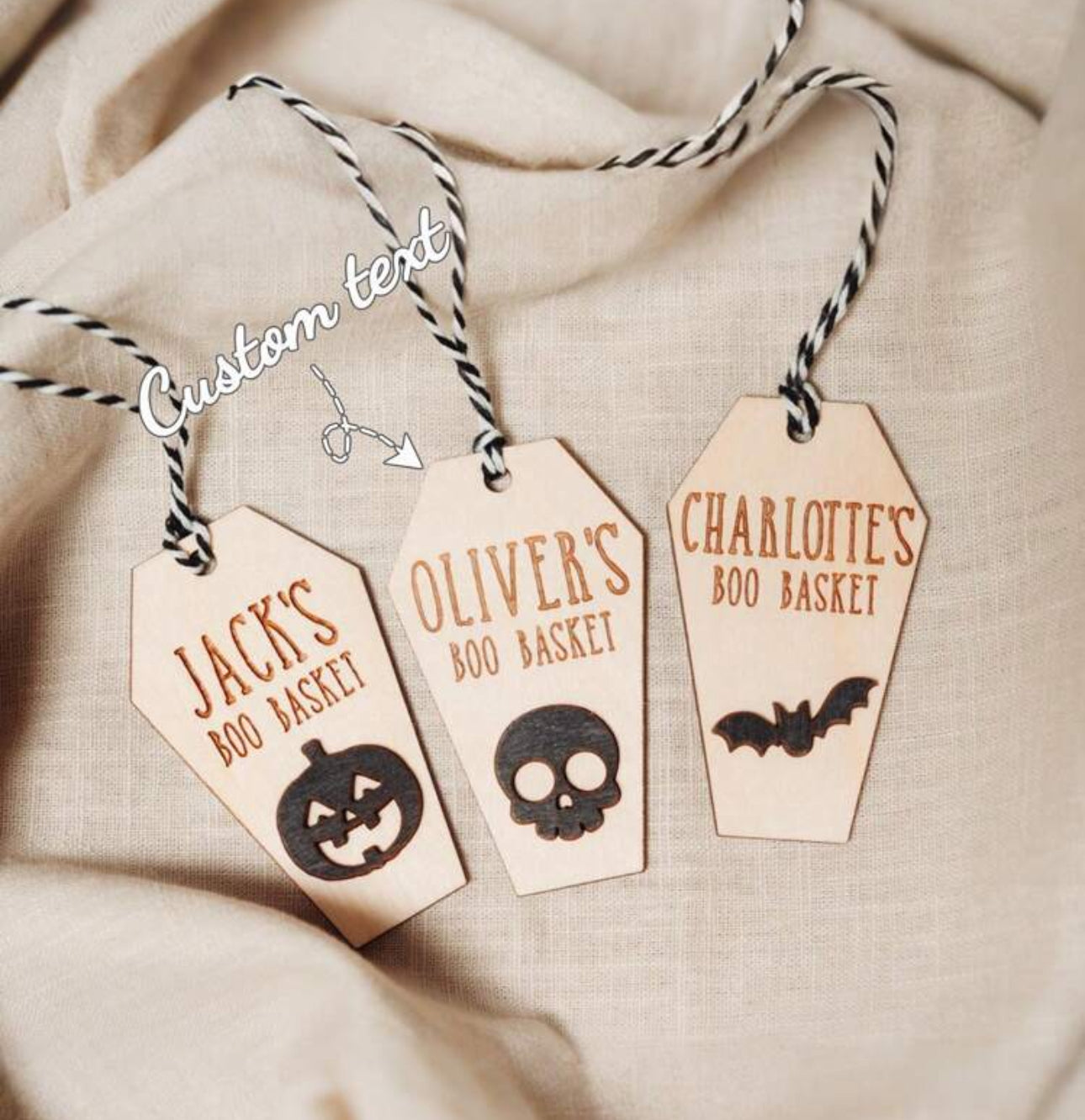 Boo Basket Tags