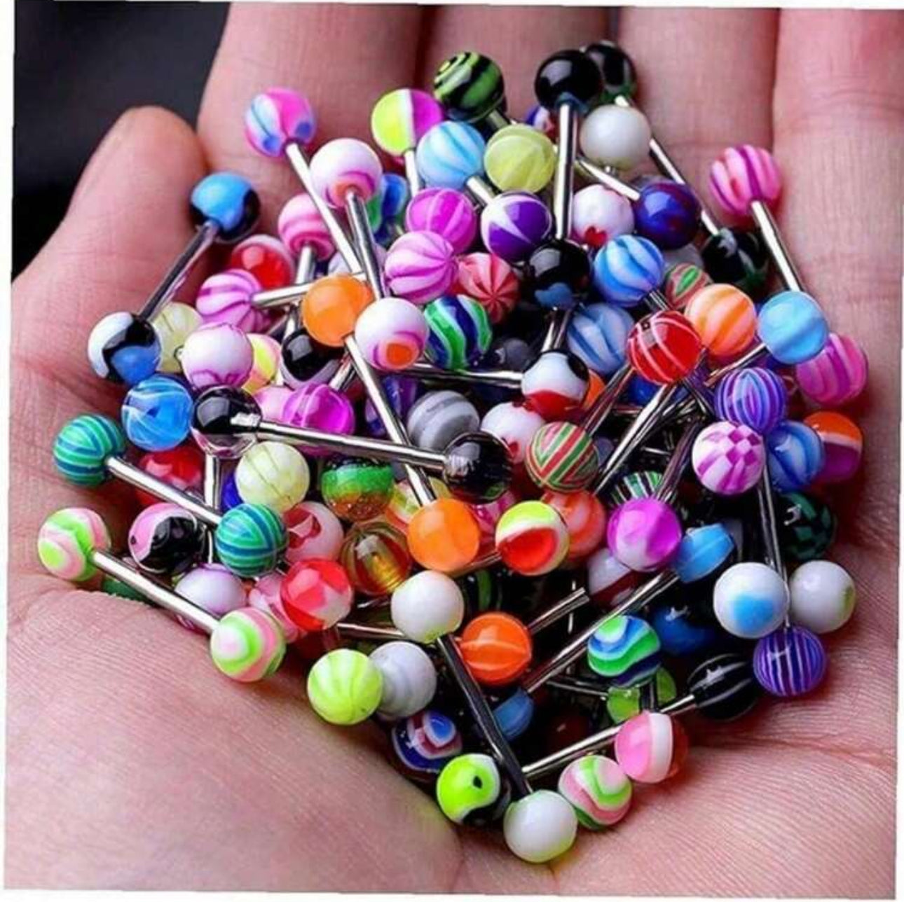 10 Random Tongue Barbells