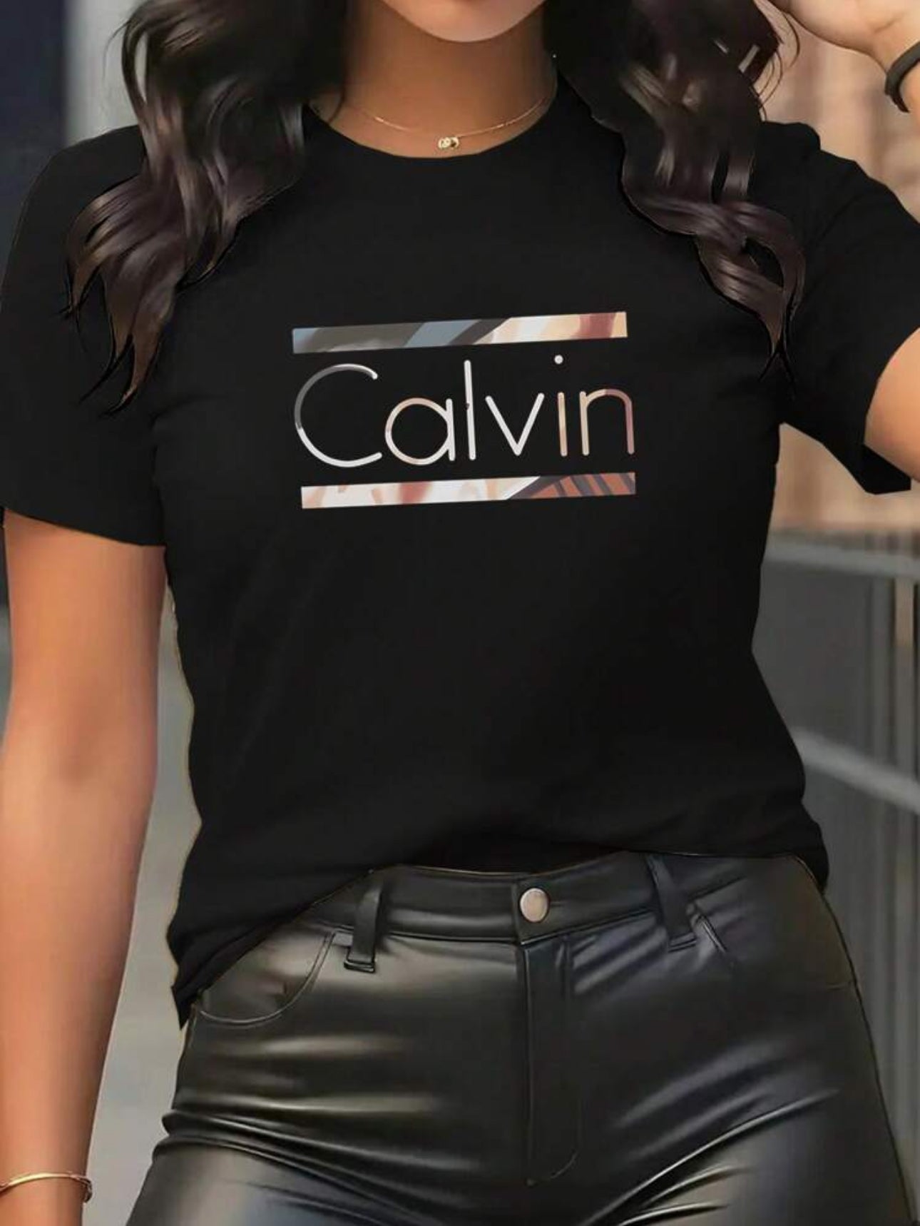 Curve Calvin T-shirt
