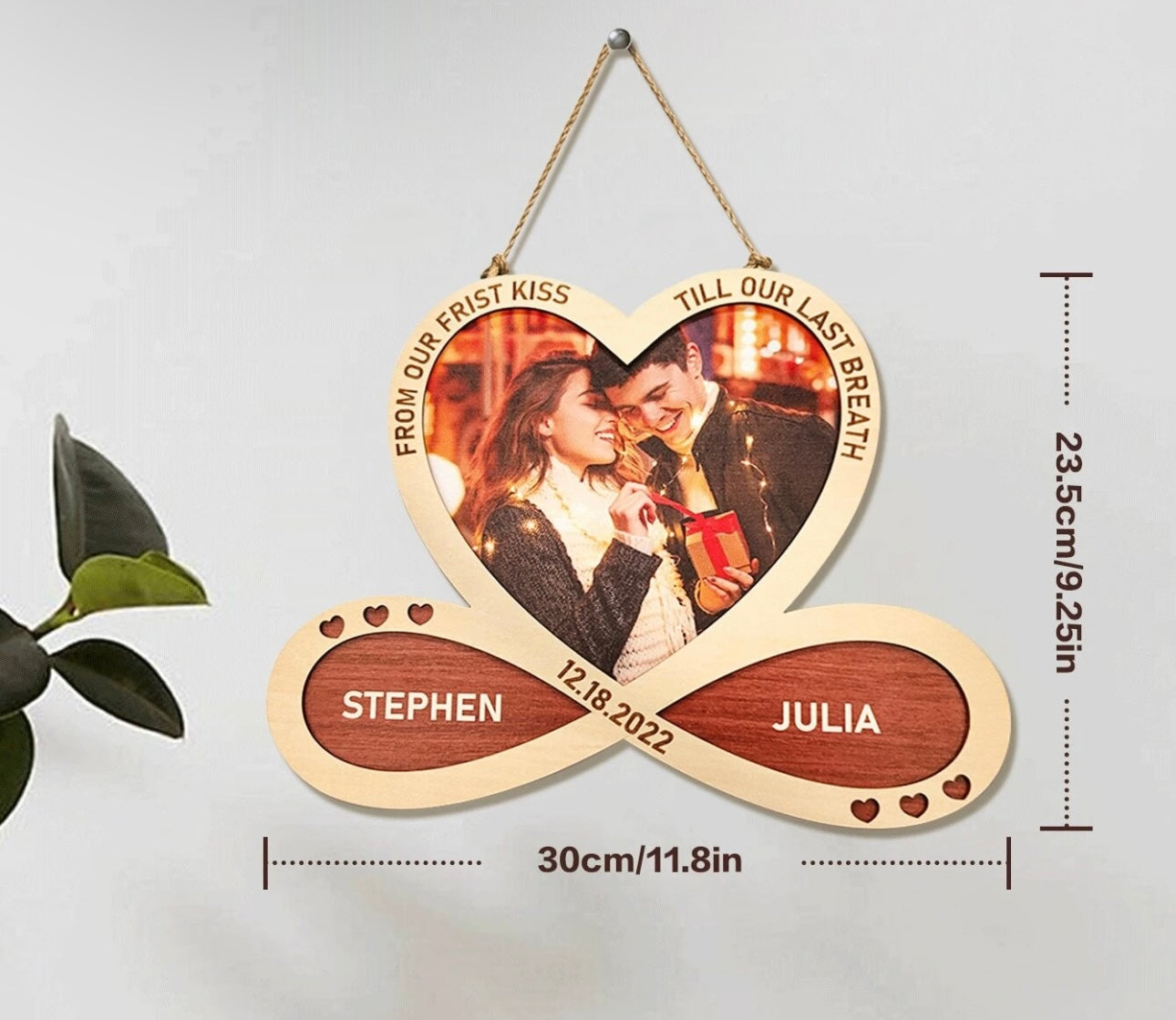 Heart Hanging Plaque