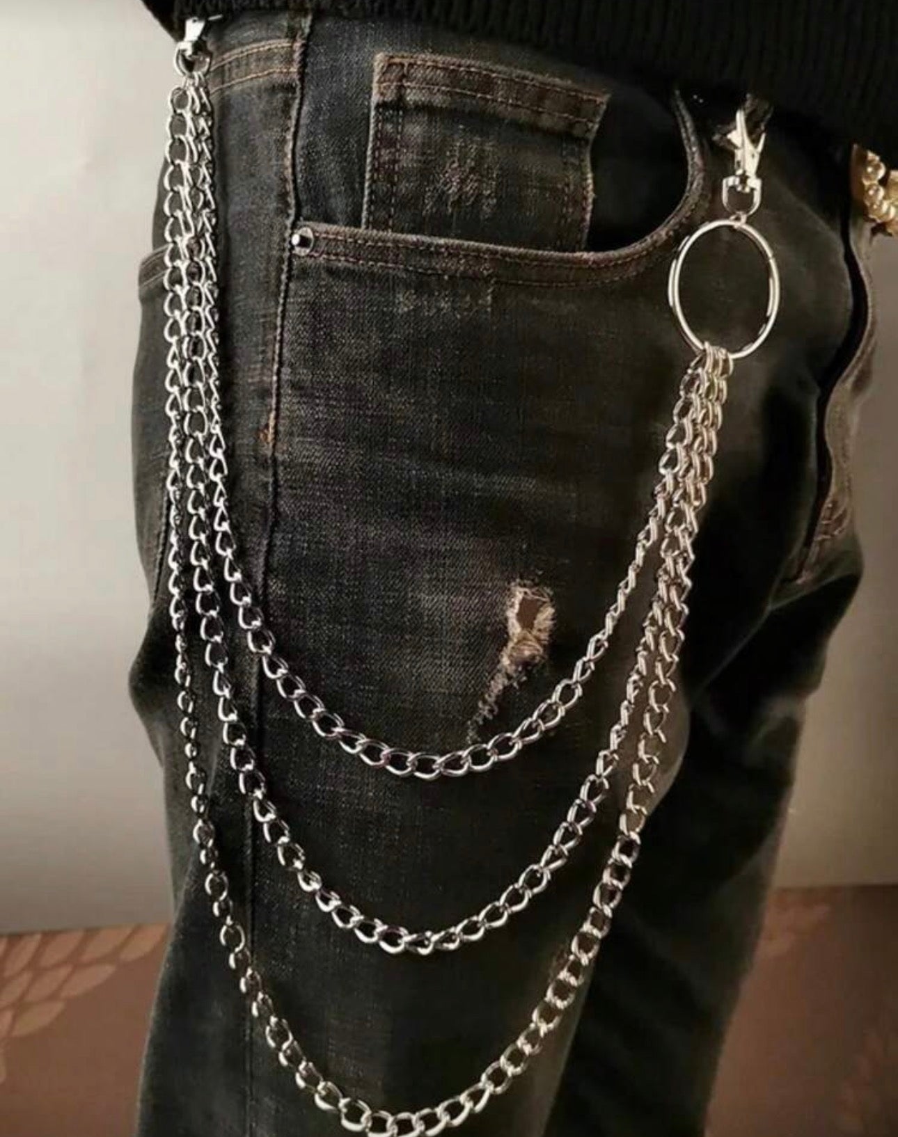 Mens Multi Layer Chain