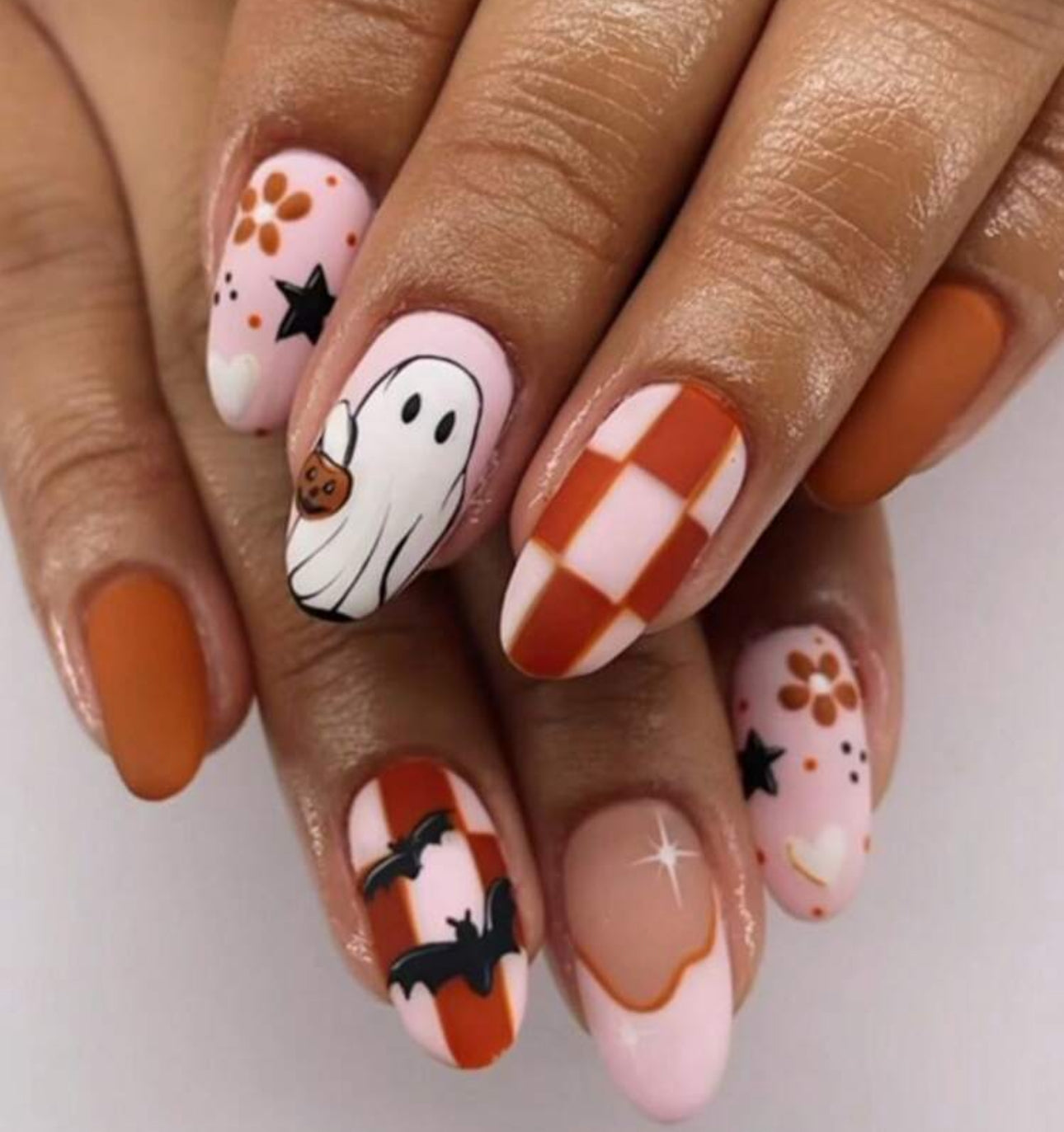 Ghost and Bat Nails
