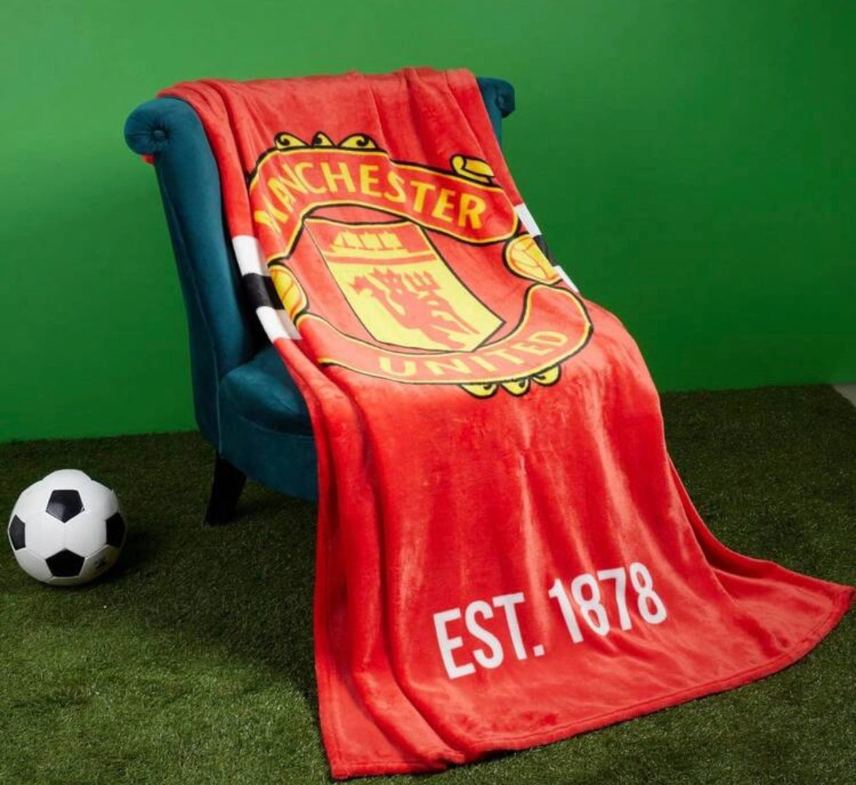 Official Premier League Fleece Throw Blankets
