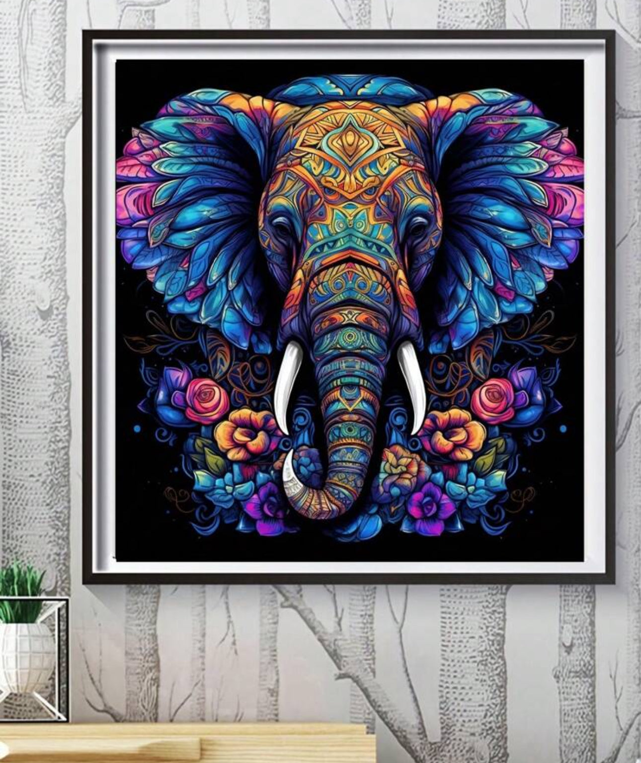 Elephant Diamond Art