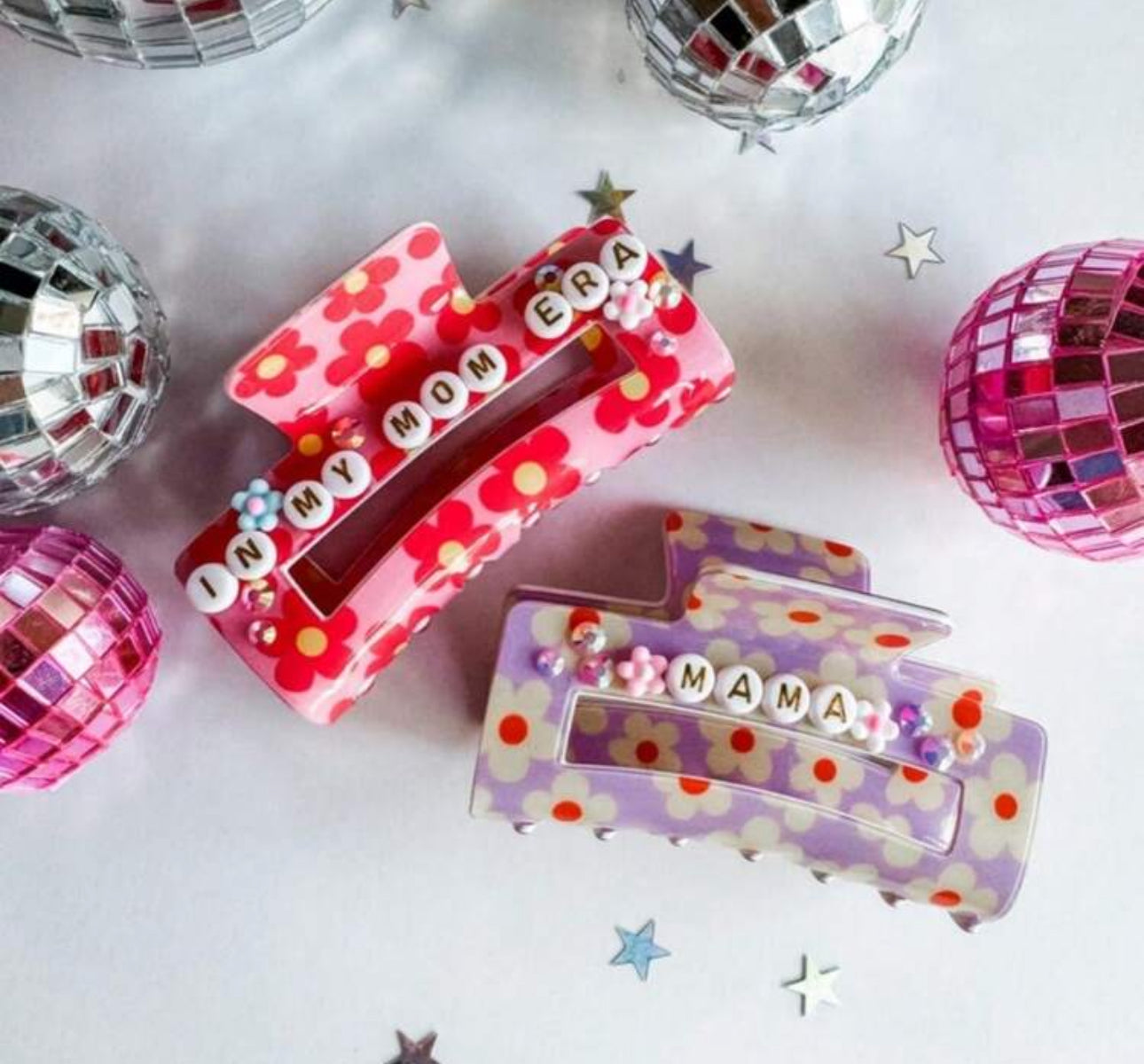 Bead Personalised Claw Clips