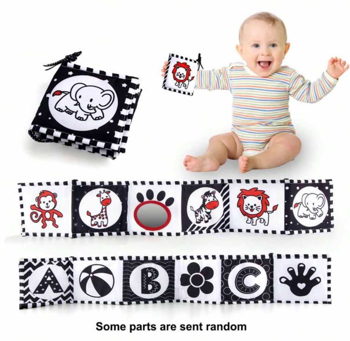 Tummy Time Soft Pillow Books