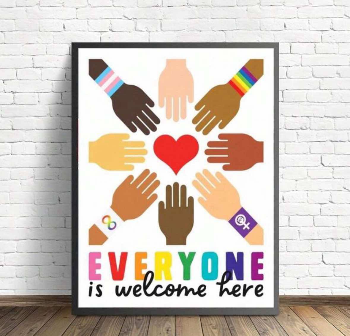 Everyone Is Welcome Here Poster