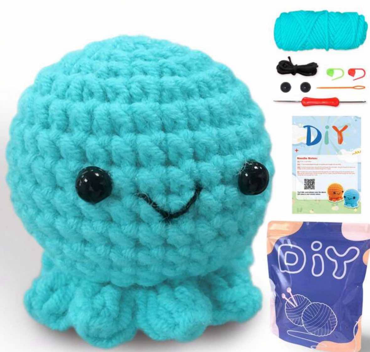 Octopus Crochet Kit