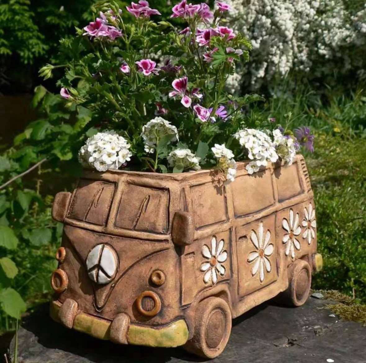 Hippy Style Flower Pot