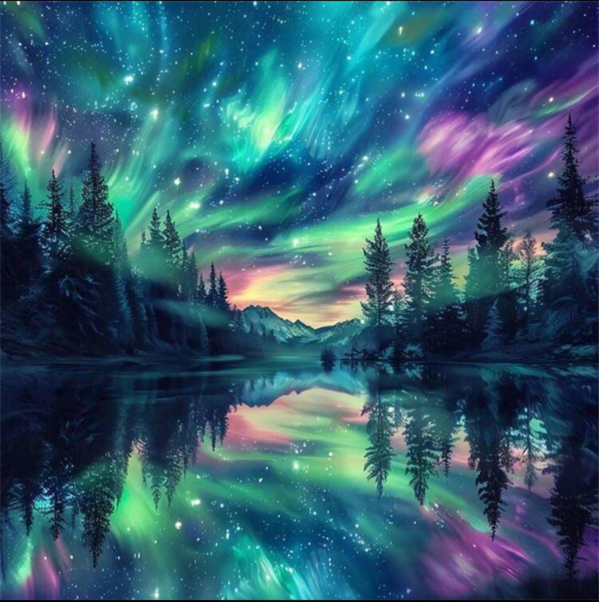 Northern Lights Diamond Painting