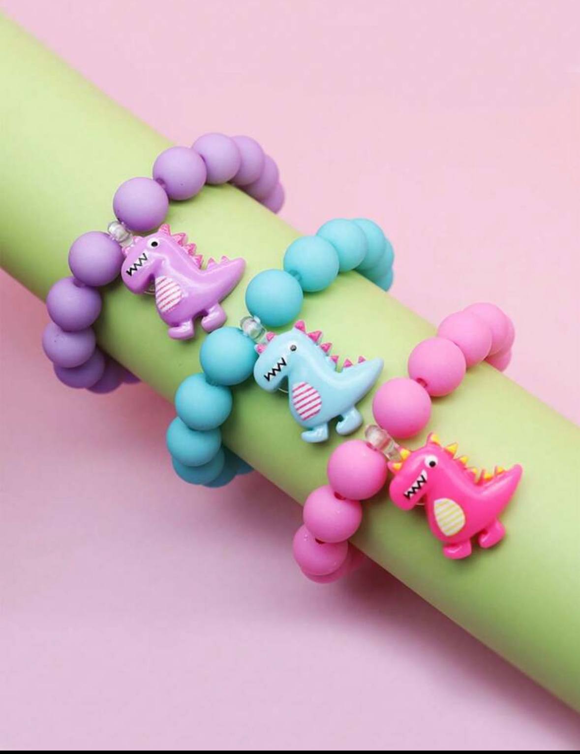 3 Piece Dinosaur Bracelets