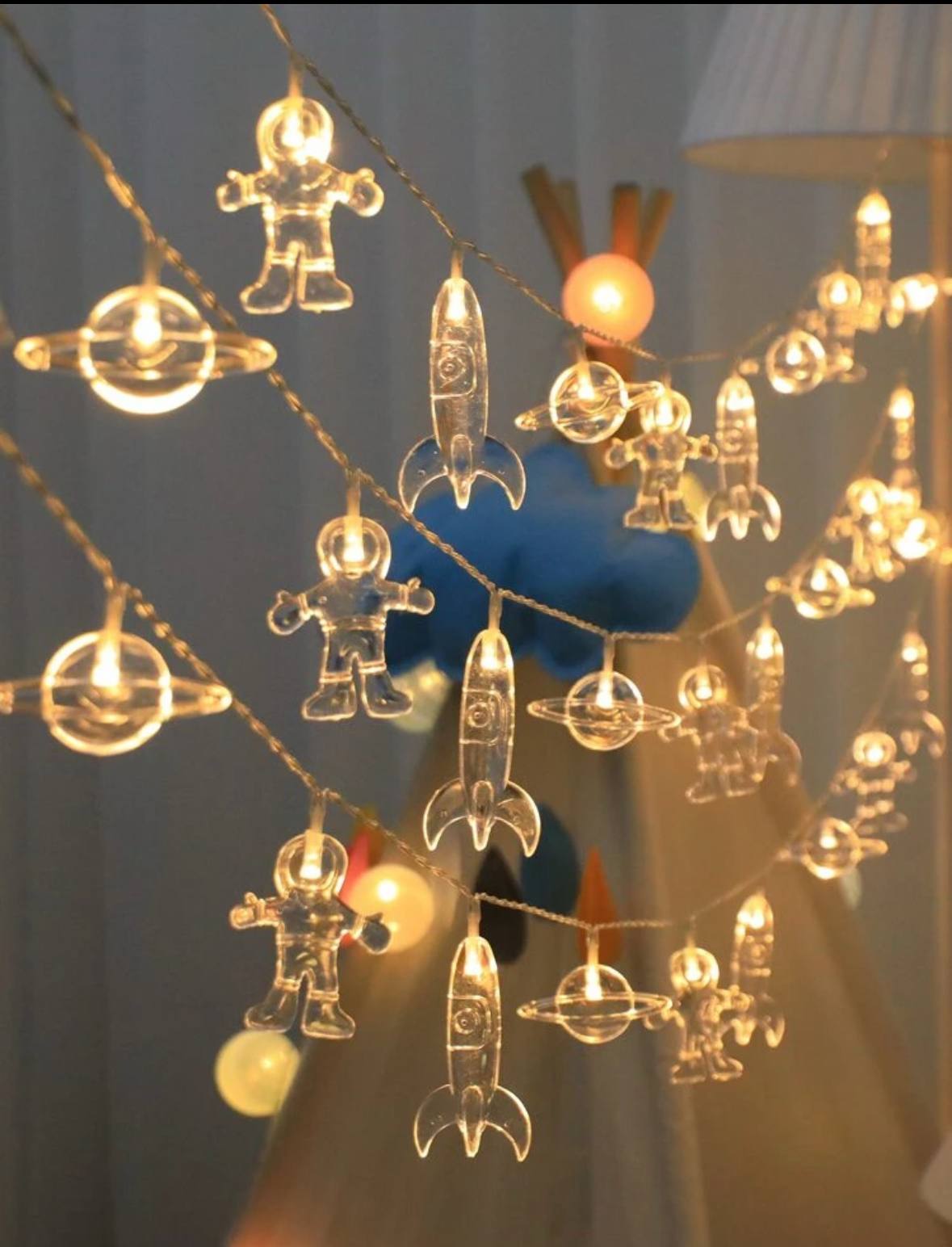 1.5m Astronaut String Lights