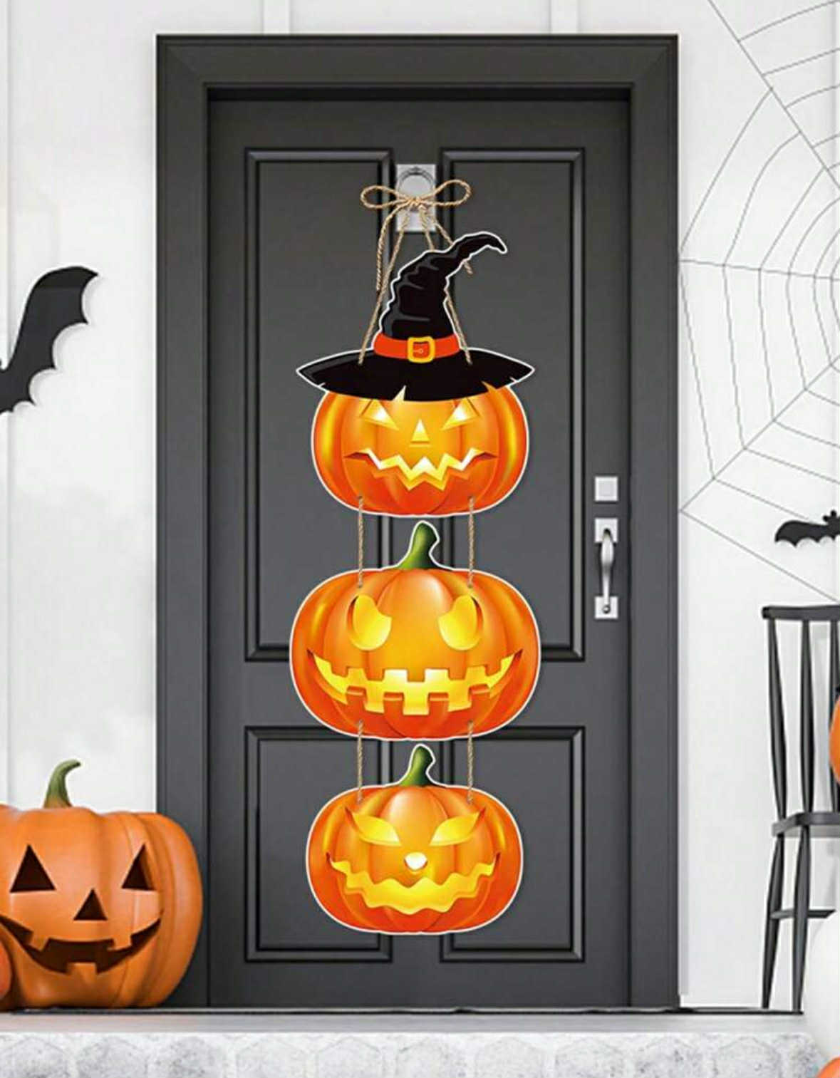 Pumpkin Hanging Door Decor