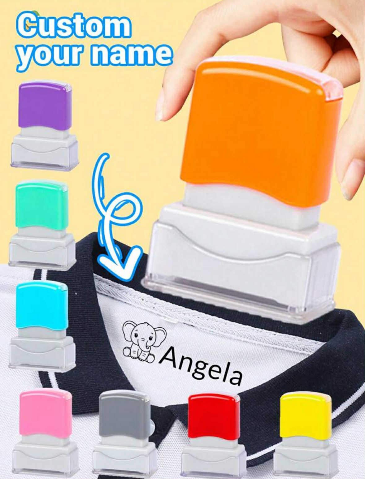 Personalised Custom Name Stamp
