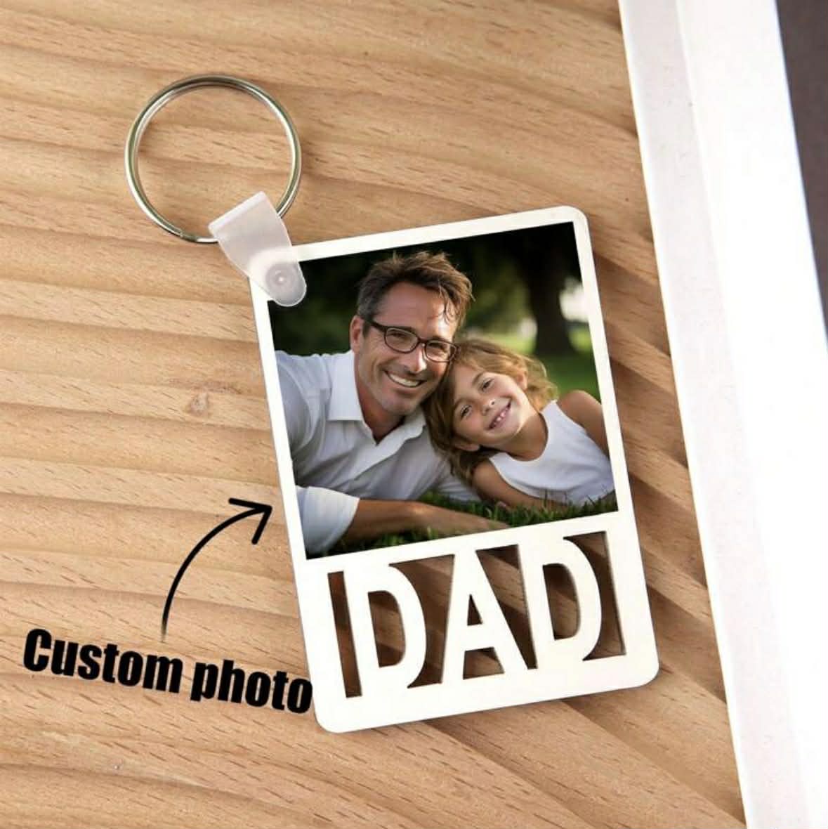 Dad Personalised Keychain