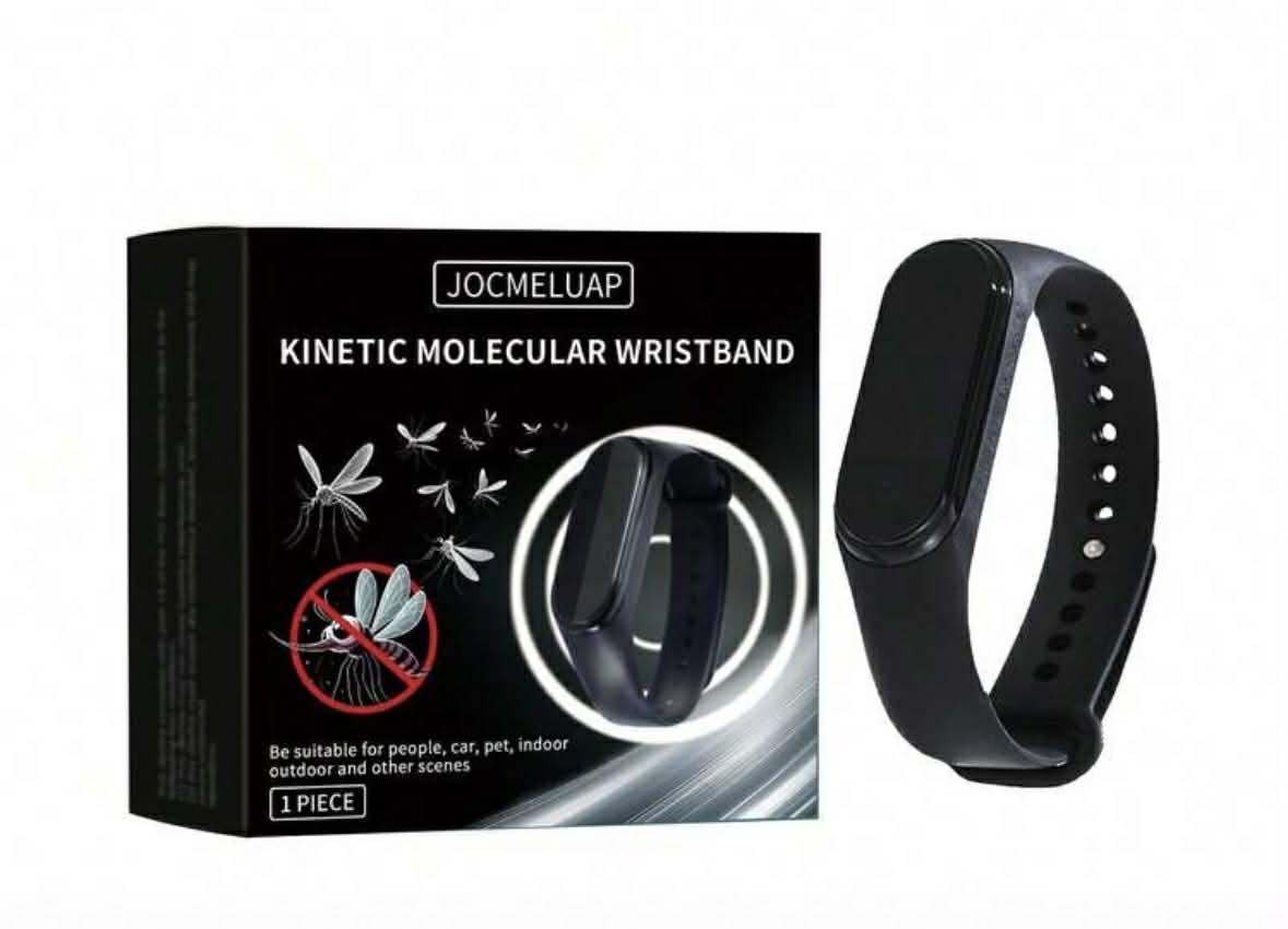 Kinetic Molecular Mosquito Repellent Wristband