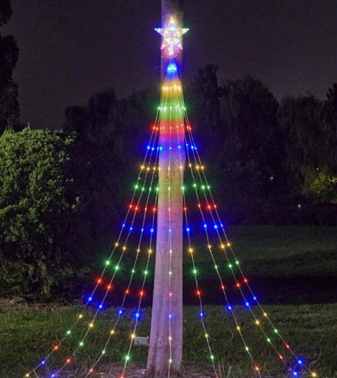 Starry Curtain Garden Lights