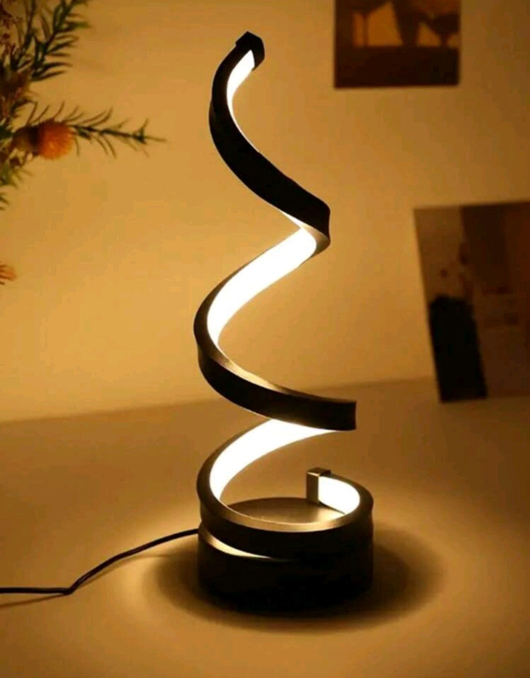Spiral Snake Lamp