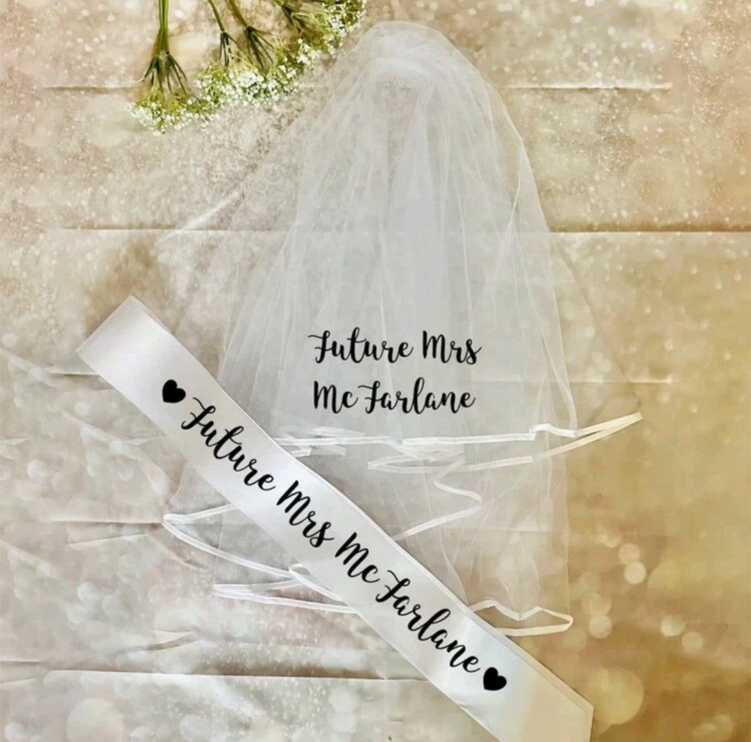 Future Mrs Veil and Sash