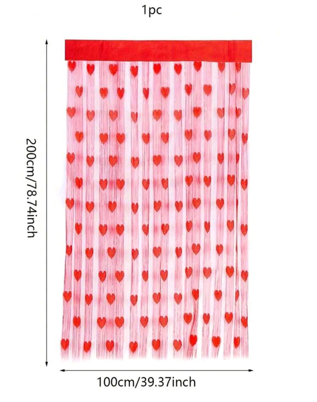Valentines Curtains