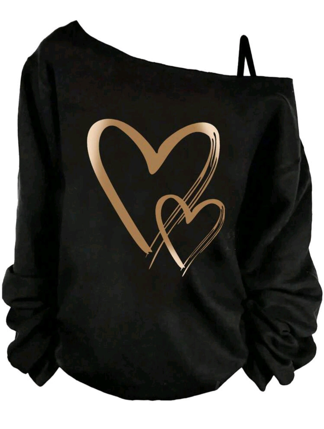 Gold Heart Jumper