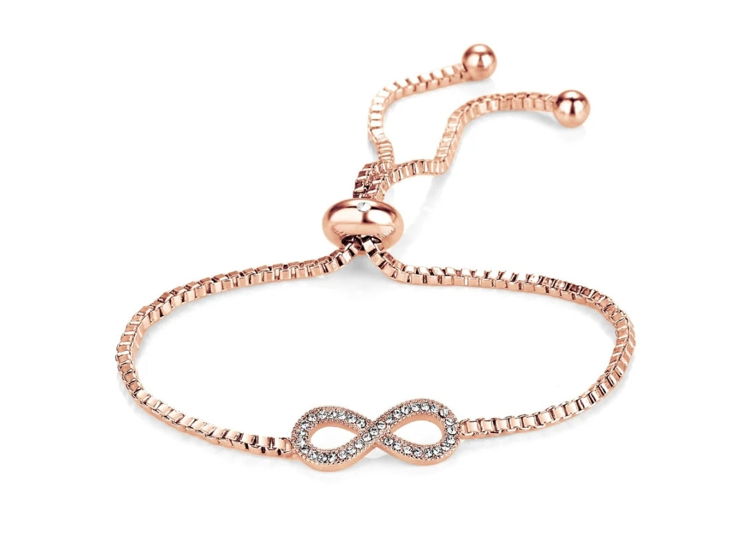 Rose Gold Crystals Bracelet