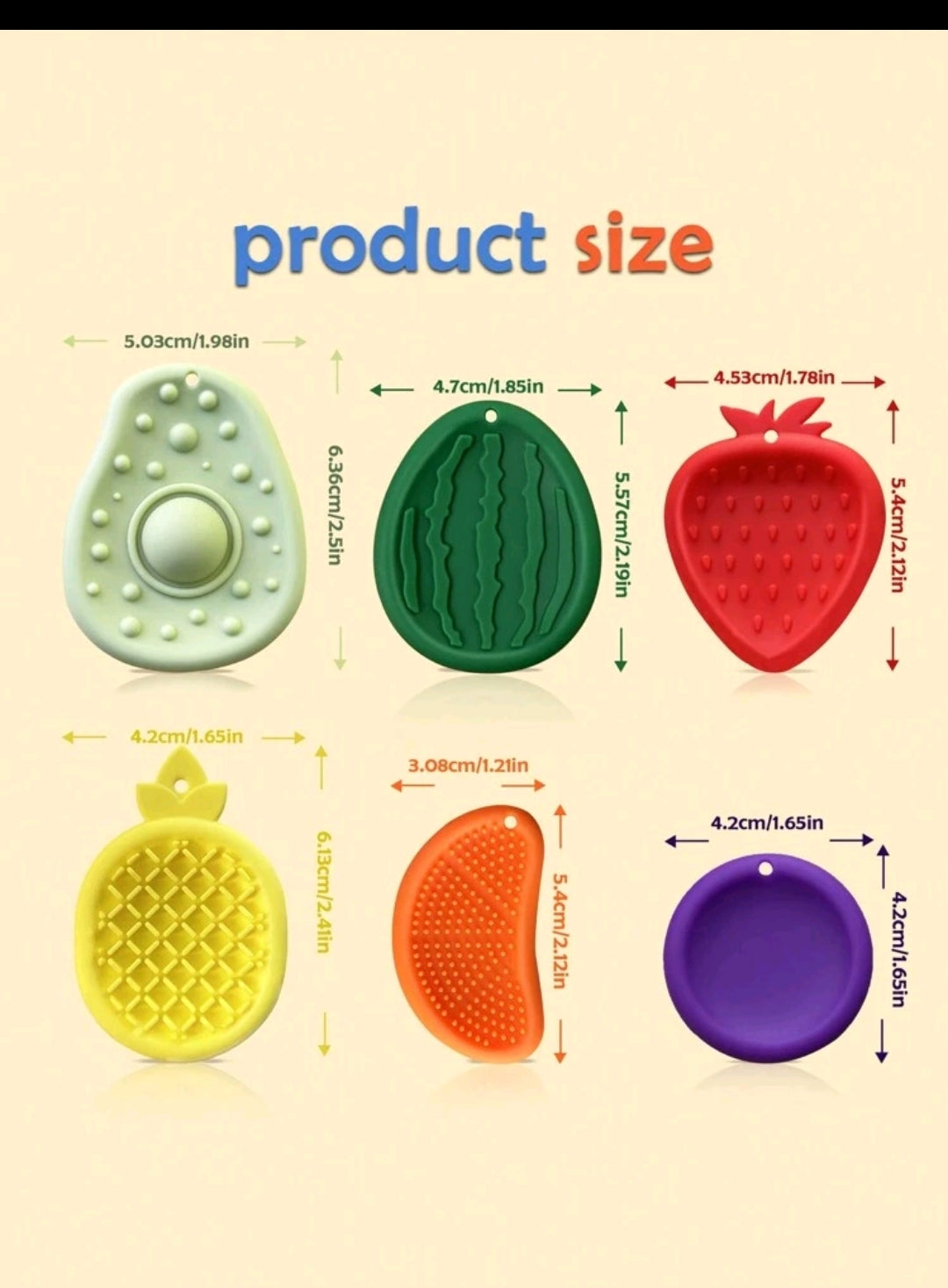 6 Piece Calming Toys