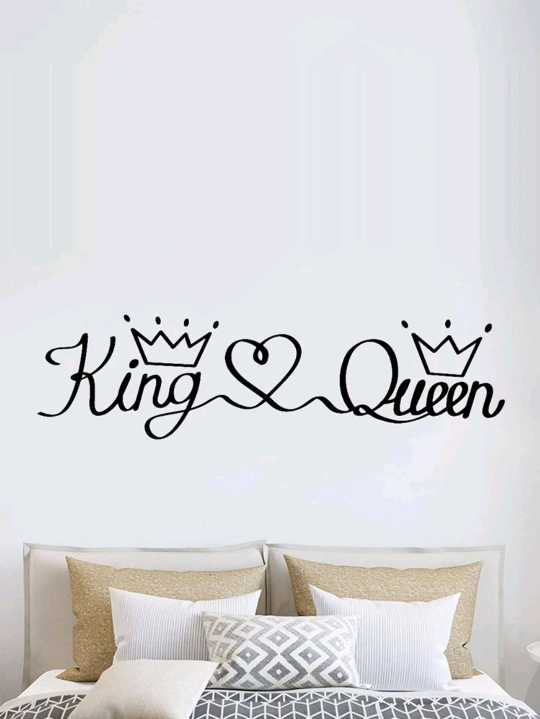 King x Queen Wall Sticker