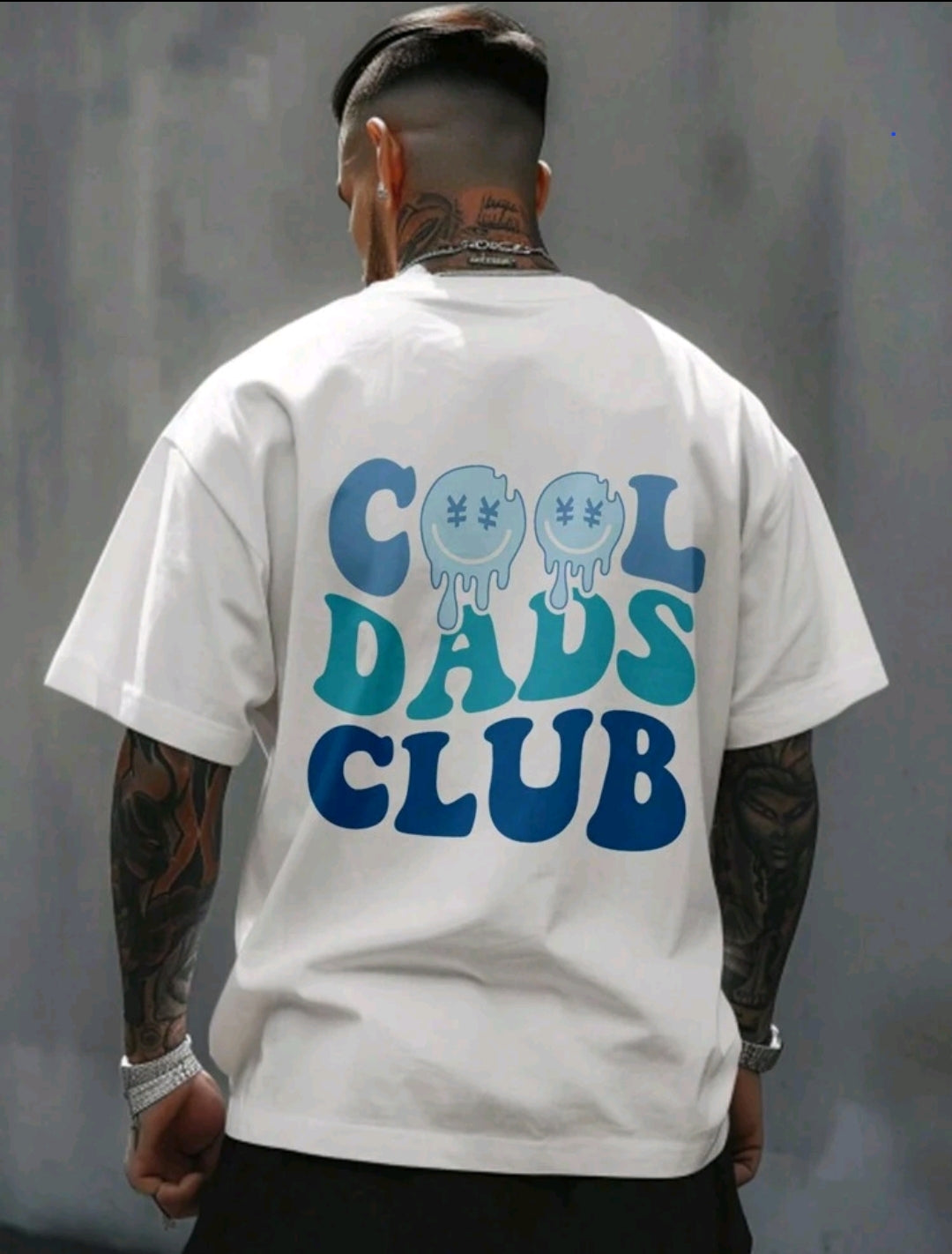 Cool Dad's Club Tshirt Plus Size