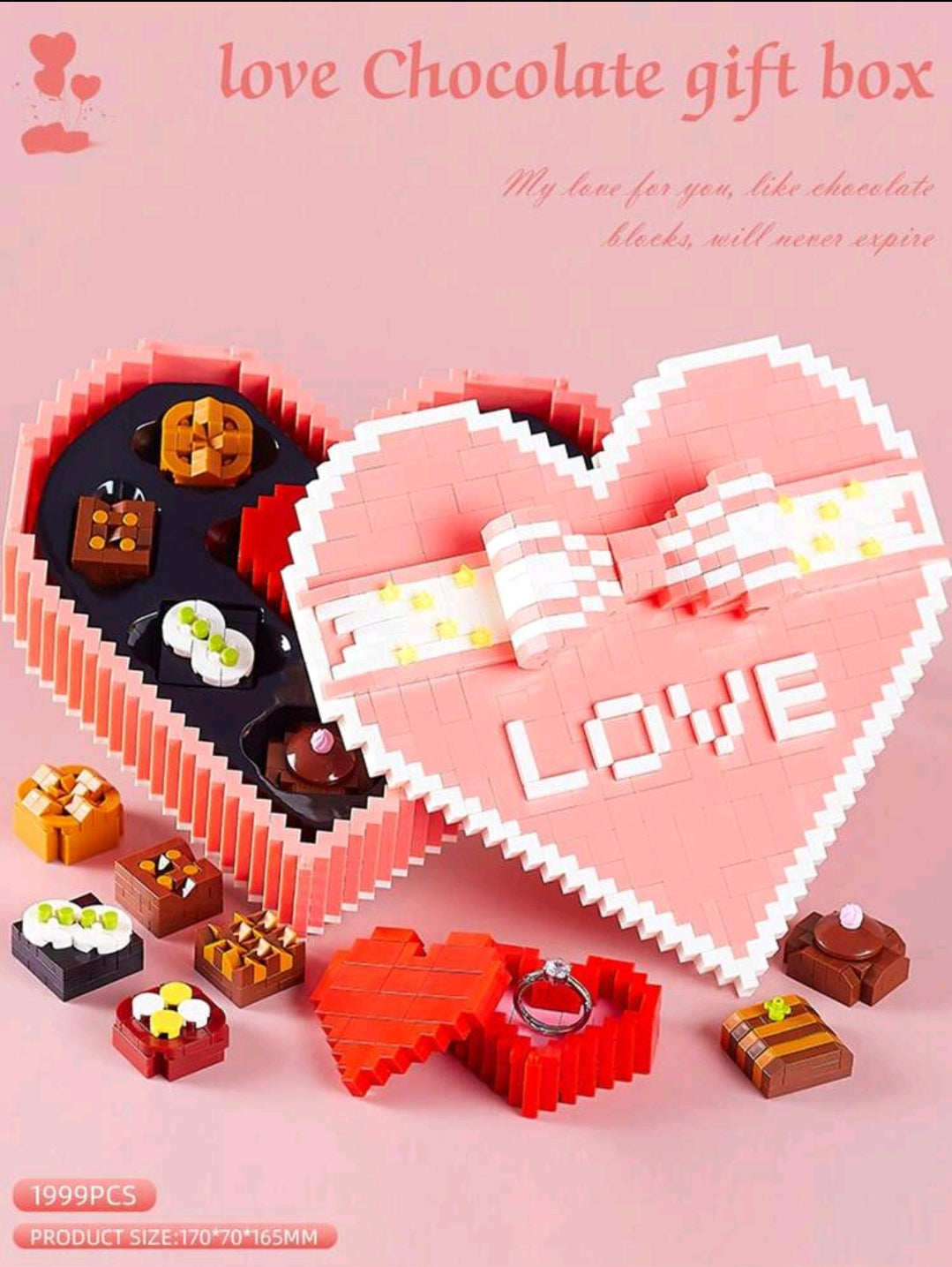 Chocolate Heart Box
