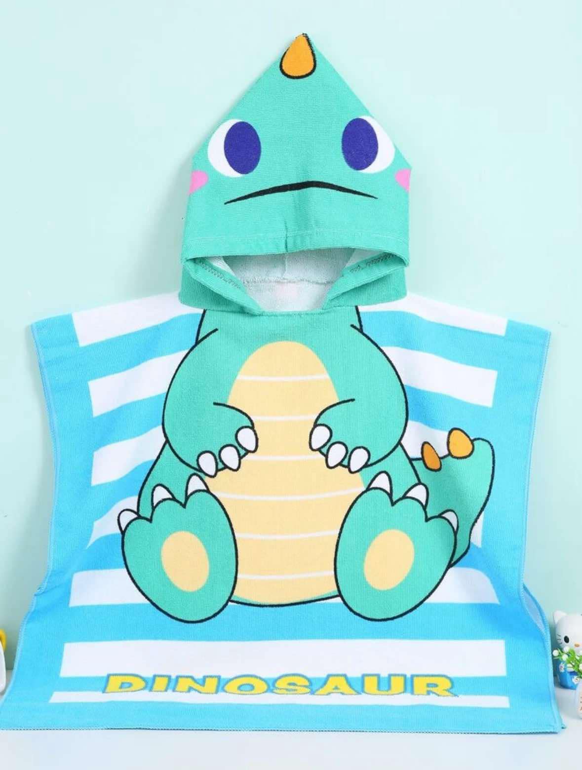 Kids Dinosaur Bath Towel