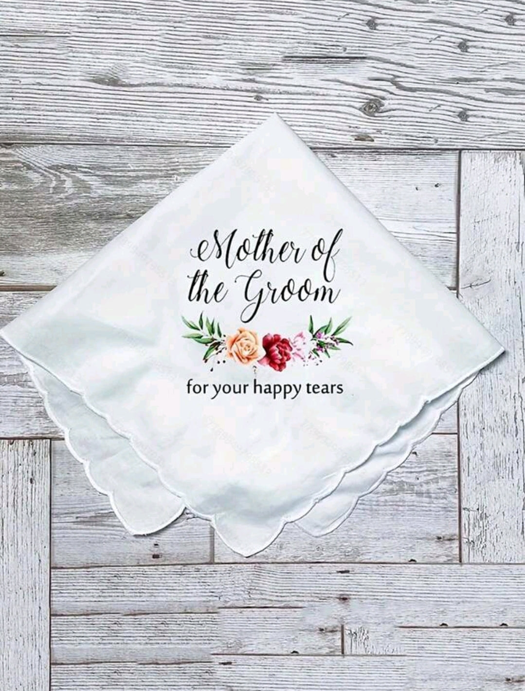 Mother Of The Groom Handkerchief